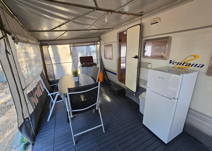 Caravan Near The Sea