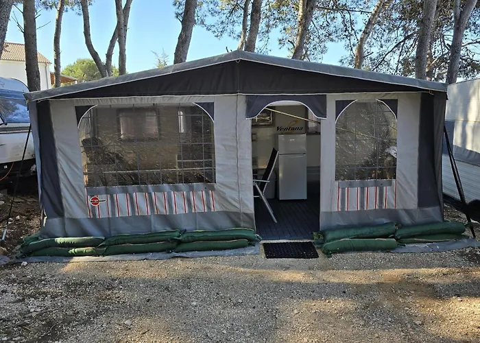Caravan Near The Sea Camping